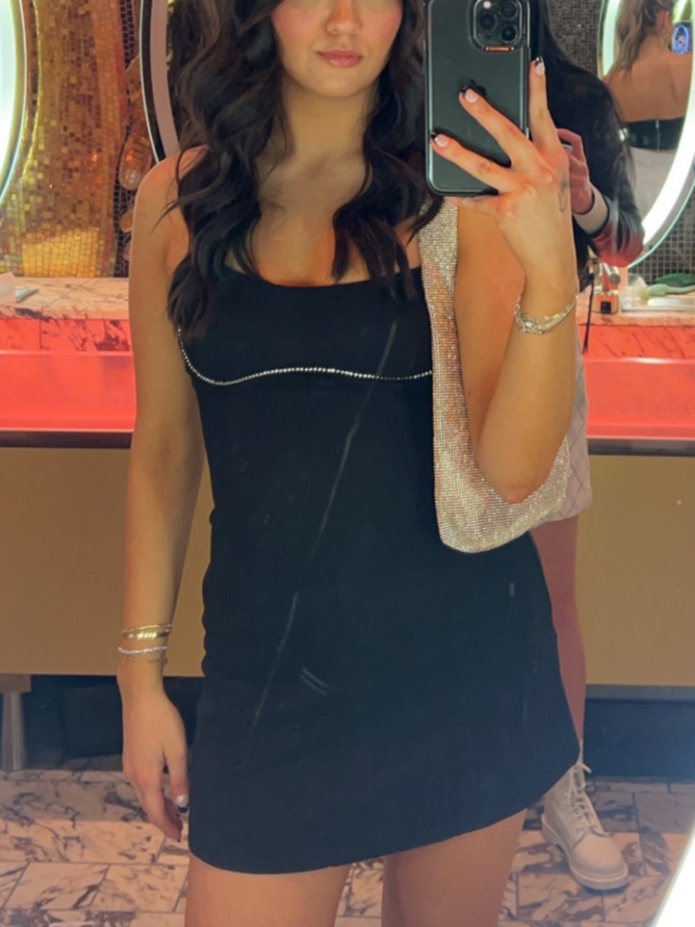 Princess polly mini black dress
